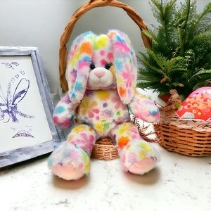 Build A Bear Bunny Pastel Pretty Petals 2013/2014 Easter Rabbit Plush